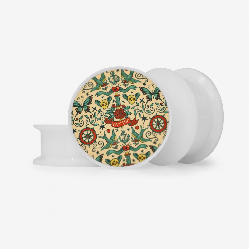 Plug Tattoo - Base Selecionável - Old School