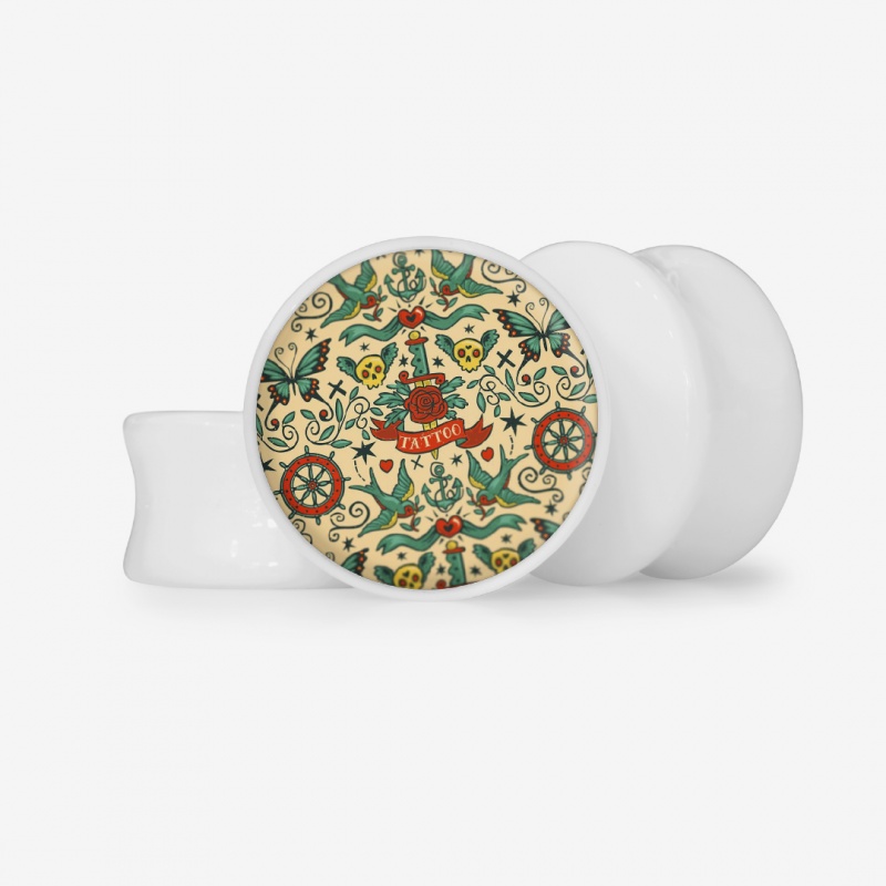 Plug Tattoo - Base Selecionável - Old School