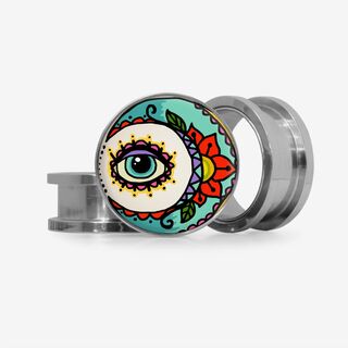 Plug O Olho da Arte - Base Selecionável - Olhos