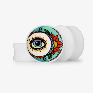 Plug O Olho da Arte - Base Selecionável - Olhos