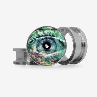 Plug Olho Verde - Base Selecionável - Olhos