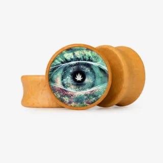 Plug Olho Verde - Base Selecionável - Olhos