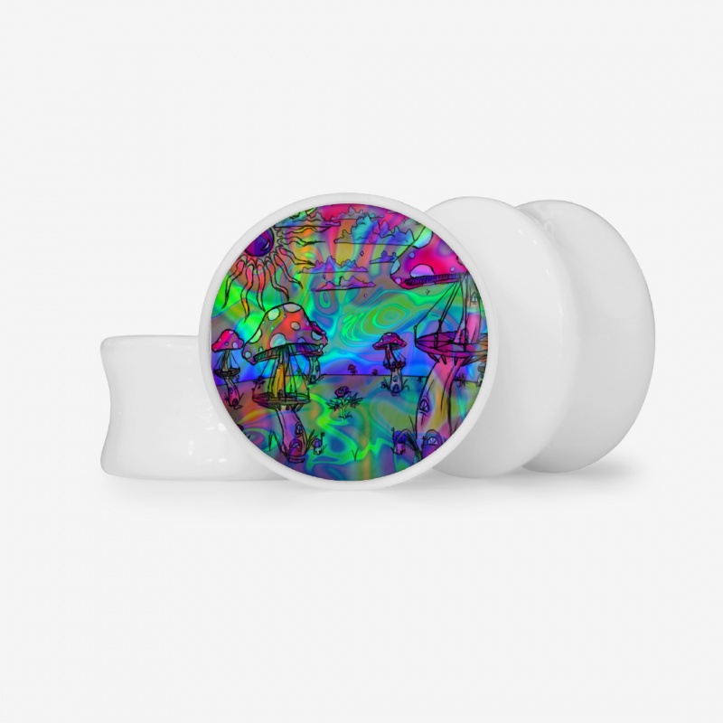 Plug Vale dos Cogumelos - Base Selecionável - Psicodélico