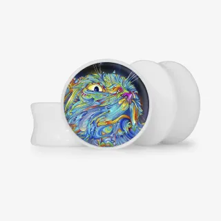 Plug O Gato - Base Selecionável - Psicodélico